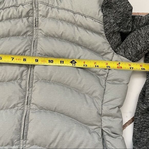 OUTDOOR RESEARCH Light Gray Plaza Down Hoodie Puffer Jacket - Picture 9 of 12